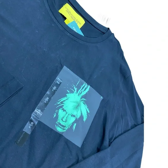 NWT - Calvin Klein x Andy Warhol Long Sleeve Shirt - Picture 5 of 10